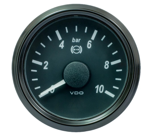 A2C1800340030 -VDO Brake Pressure Gauge SingleViu
