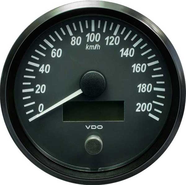 A2C3832840030 - VDO SingleViu Speedometer 200kmh