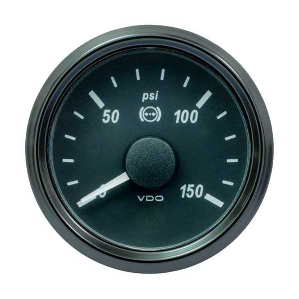 A2C3833480001 - VDO SingleViu Brake Pressure Gauge 150PSI