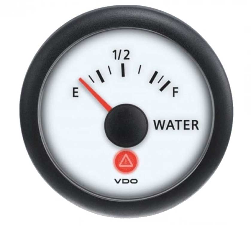 A2C53192576-S - VDO Fresh Water Gauge