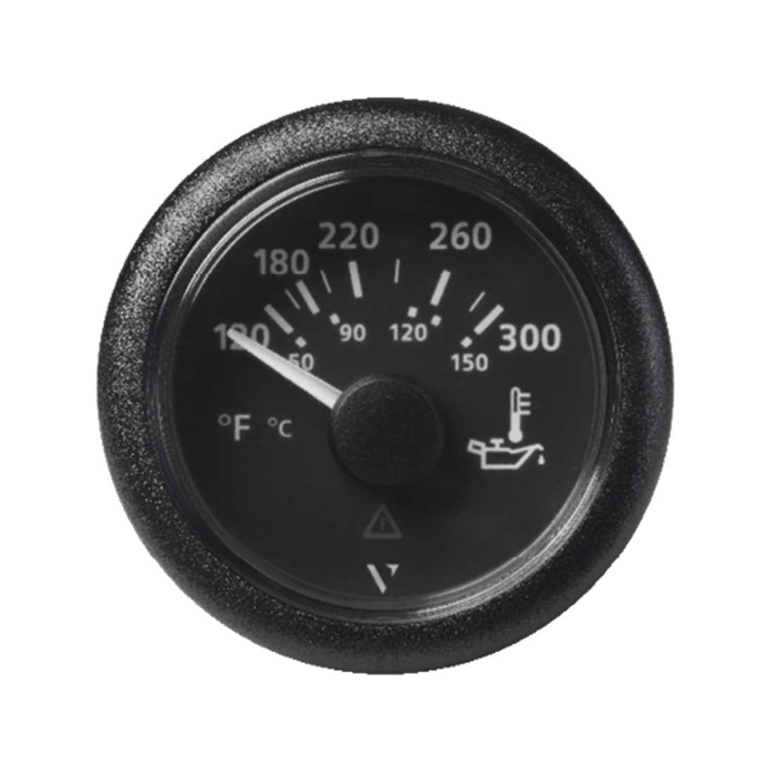 A2C59514165 - Veratron VL Engine Oil Temperature 300°F-150°C Black