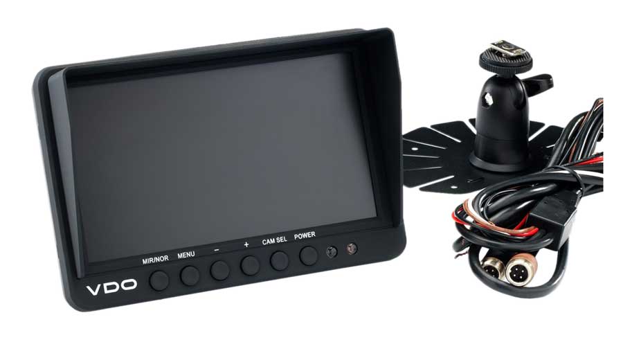 A2C59519798-S - VDO 7' Quad View Camera Display 4 Camera Input Options