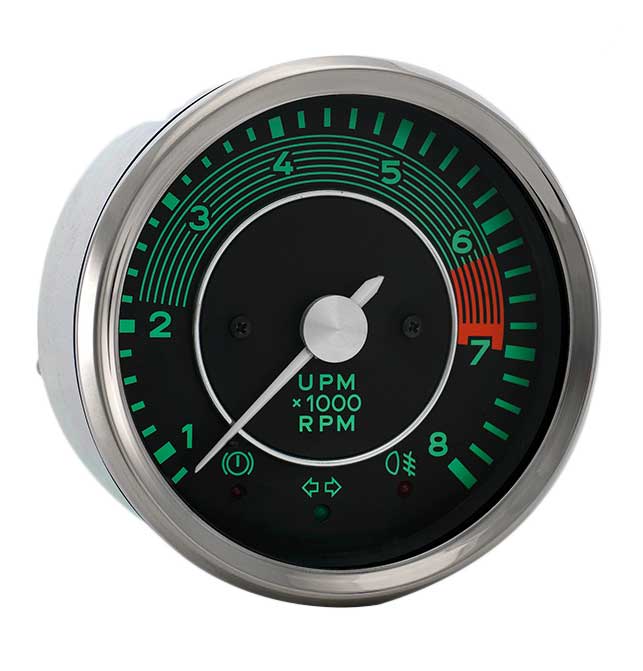 A2C59519847-S - VDO 356 Porsche Tachometer 8000 RPM