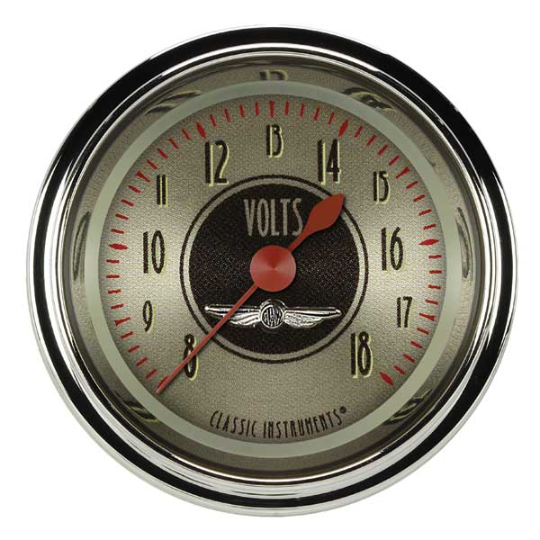 AN130SHC - Classic Instruments All American Nickel Volts Gauge