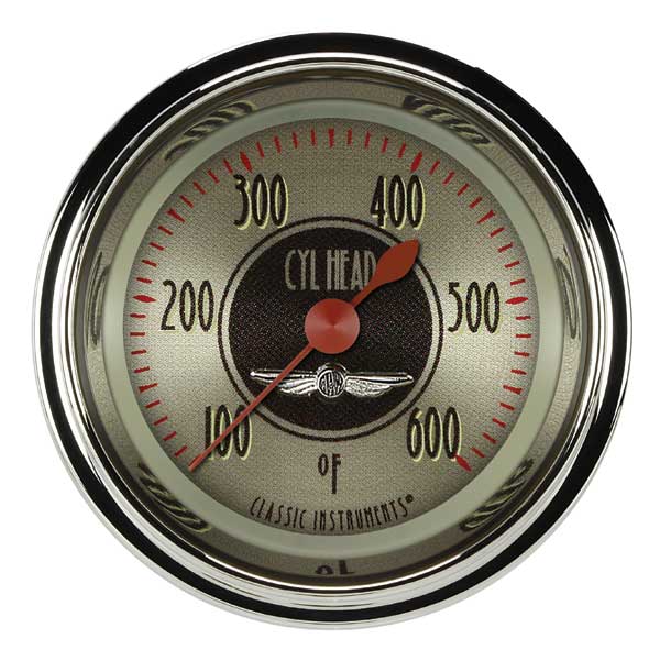 AN197SHC - Classic Instruments All American Nickel Cylinder Head Temperature Gauge