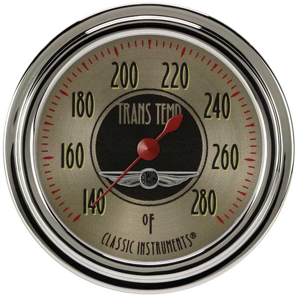 AN327SLC - Classic Instruments All American Nickel Transmission Temperature Gauge