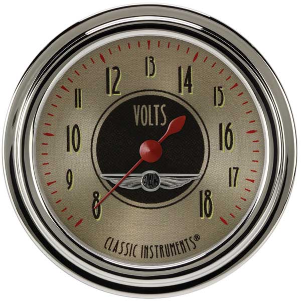 AN330SLC - Classic Instruments All American Nickel Volts Gauge