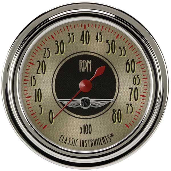 AN383SLC - Classic Instruments All American Nickel Tachometer