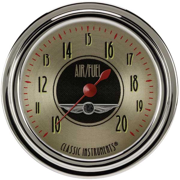 AN394SLC - Classic Instruments All American Nickel Air-Fuel Ratio Gauge