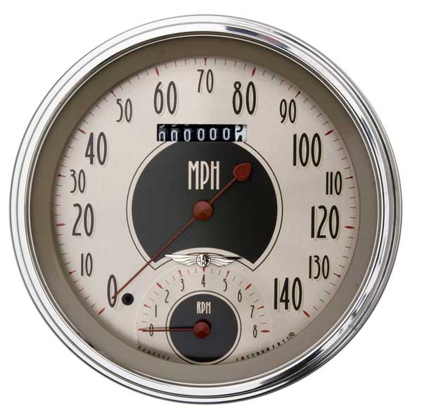 AN50SLC - Classic Instruments All American Nickel Speedtachular (Speedometer-Tachometer Combination)