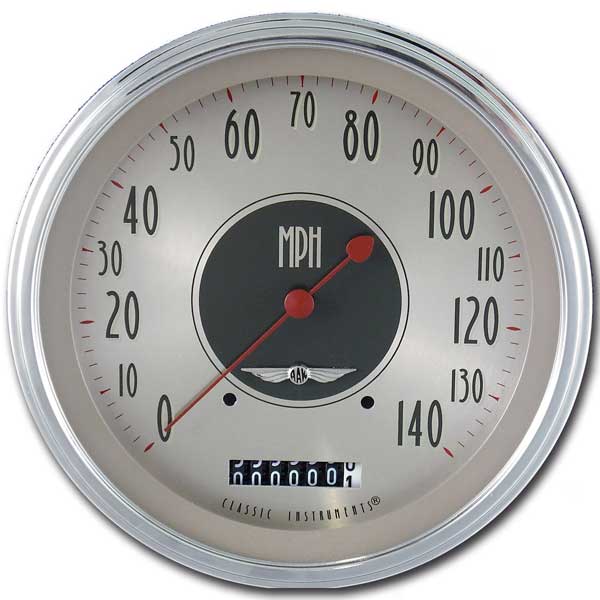 AN56SLC - Classic Instruments All American Nickel Speedometer 140 MPH