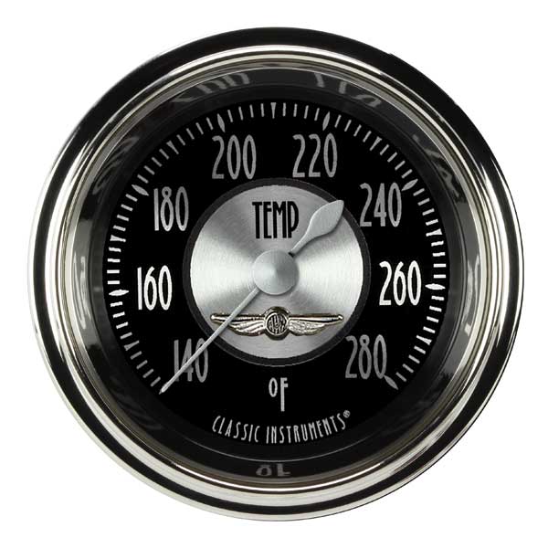 AT126SHC-06 - Classic Instruments All American Tradition Water Temperature Gauge