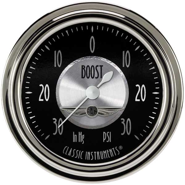 AT341SLC - Classic Instruments All American Tradition Boost-Vacuum Gauge