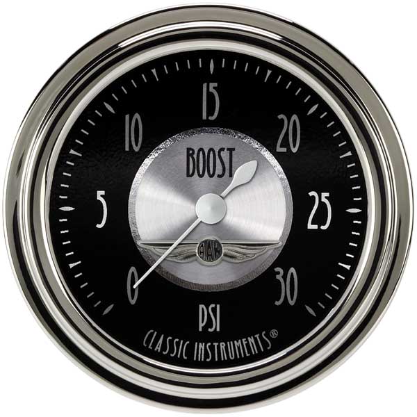 AT342SLC - Classic Instruments All American Tradition Boost Gauge 30PSI