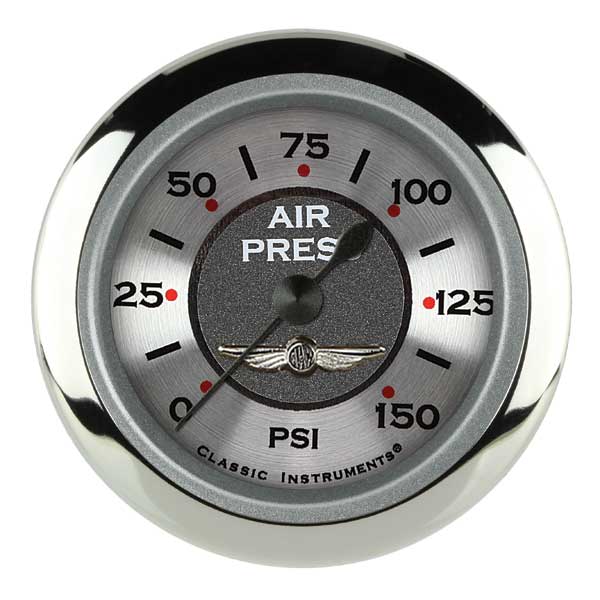 AW118SRC - Classic Instruments All American Air Pressure Gauge 150PSI