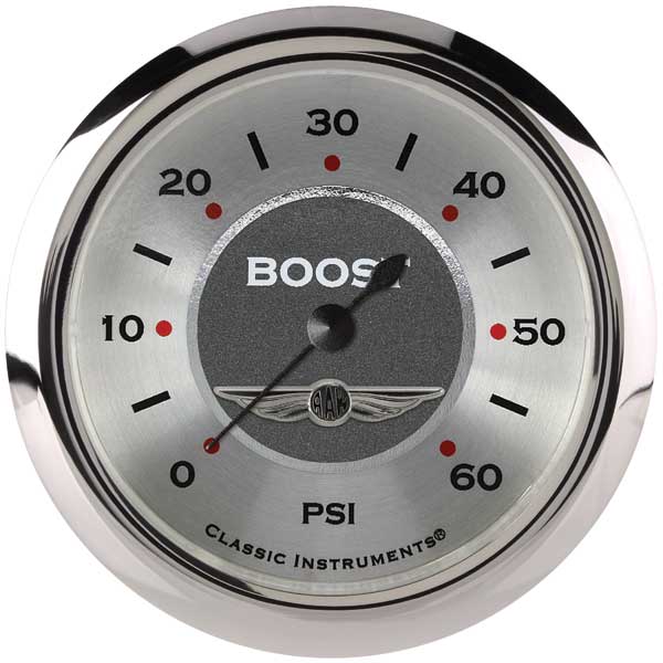 AW343SRC - Classic Instruments All American Boost Gauge 60PSI