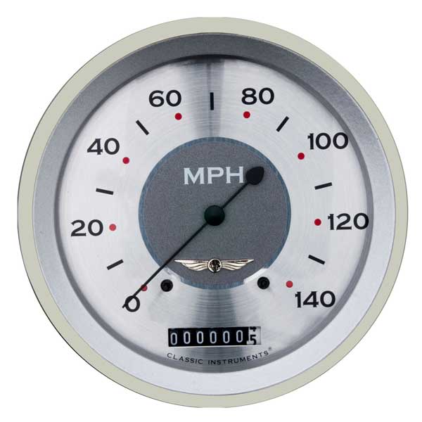 AW56SRC - Classic Instruments All American Speedometer 140 MPH