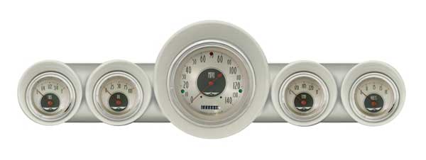 CH59AN54 - Classic Instruments 1959-60 Full Size Chevy Package All American Nickel 140mph Speedometer