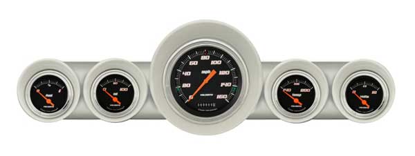 CH59VSB54 - Classic Instruments 1959-60 Full Size Chevy Package Velocity Black 140mph Speedometer