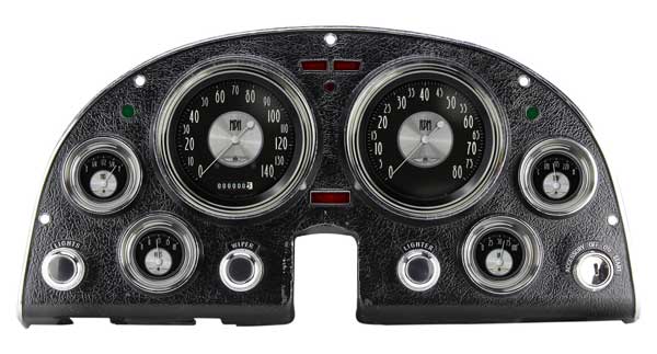 CO63AT - Classic Instruments '63-'67 Corvette Package All American Tradition Speedometer Tachometer Fuel Temperature Volts Oil Pressure Gauges
