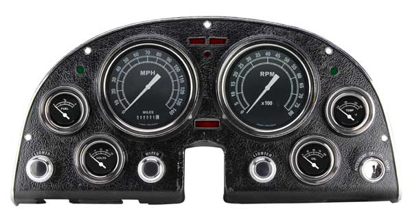 CO63TR - Classic Instruments '63-'67 Corvette Package Traditional Speedometer Tachometer Fuel Temperature Volts Oil Pressure Gauges