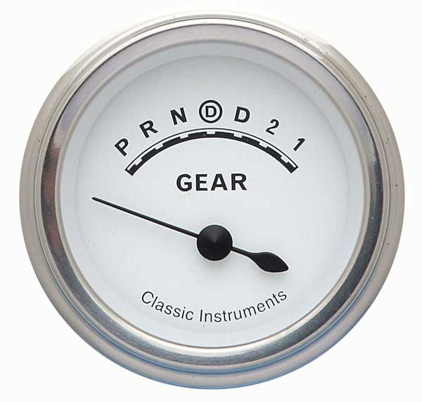 CW06SLF - Classic Instruments Classic White Gear Selector