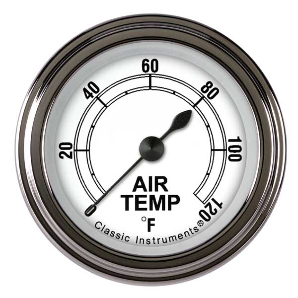 CW199SLF - Classic Instruments Classic White Outside Air Temperature Gauge