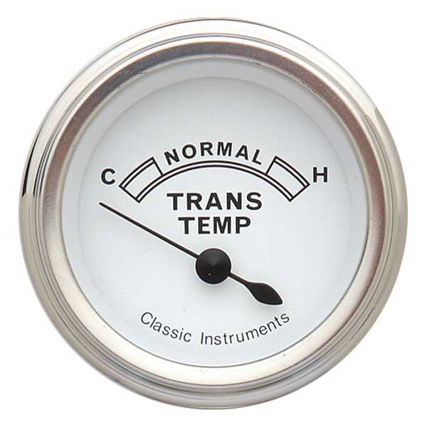 CW27SLF - Classic Instruments Classic White Transmission Temperature Gauge