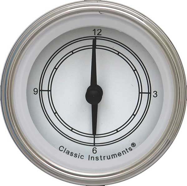 CW90SLF - Classic Instruments Classic White Clock