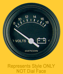 100263 - Datcon Voltmeter 12V 8-18 V