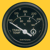 100686 - Datcon Transmission Oil Temperature Gauge 826IP DAH12NEG5-8