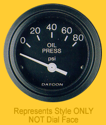 101883 - Datcon Gauge Oil Pressure 881AP DA12NEG5/8