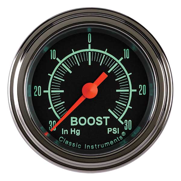 GS141SLF - Classic Instruments G-Stock Boost-Vacuum Gauge