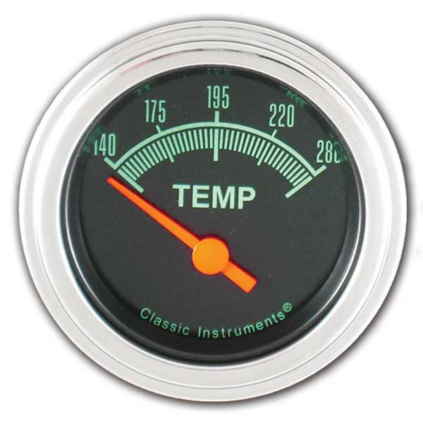 GS26SLF - Classic Instruments G-Stock Water Temperature Gauge