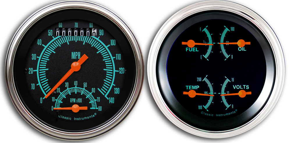 GS32SLF - Classic Instruments G-Stock 2 gauge set Ultimate-Speedometer Quad