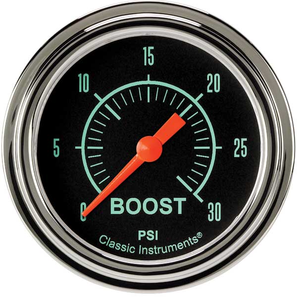 GS342SLF - Classic Instruments G-Stock Boost Gauge 30PSI