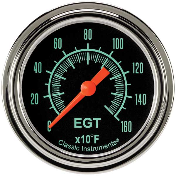 GS398SLF - Classic Instruments G-Stock Exhaust Gas Temperature Gauge Pyrometer