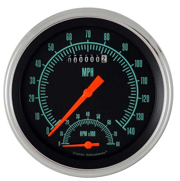 GS50SLF - Classic Instruments G-Stock Speedtachular (Speedometer-Tachometer Combination
