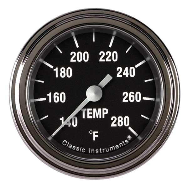 HR126SLF-02 - Classic Instruments Hot Rod Water Temperature Gauge