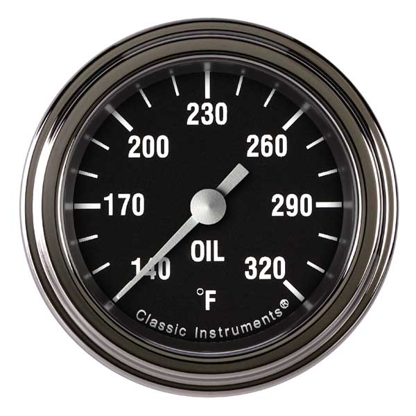 HR128SLF - Classic Instruments Hot Rod Oil Temperature Gauge