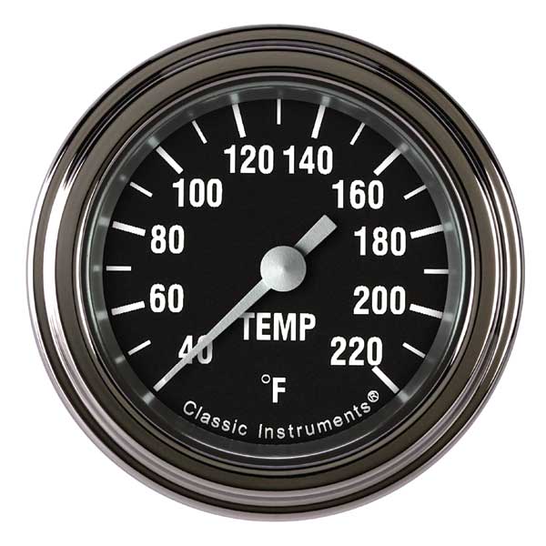 HR129SLF - Classic Instruments Hot Rod Stock Eliminator Temperature Gauge