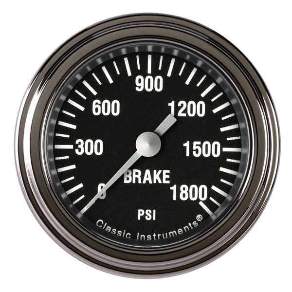 HR167SLF - Classic Instruments Hot Rod Brake Pressure Gauge