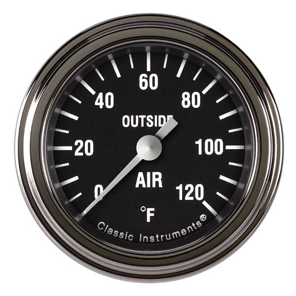 HR199SLF - Classic Instruments Hot Rod Outside Air Temperature Gauge