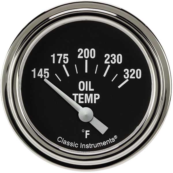 HR228SLF - Classic Instruments Hot Rod Oil Temperature Gauge