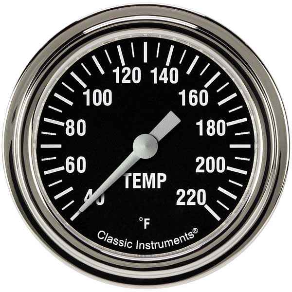HR329SLF - Classic Instruments Hot Rod Stock Eliminator Temperature Gauge