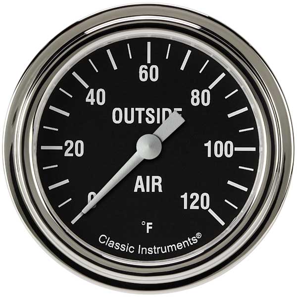 HR399SLF - Classic Instruments Hot Rod Outside Air Temperature Gauge