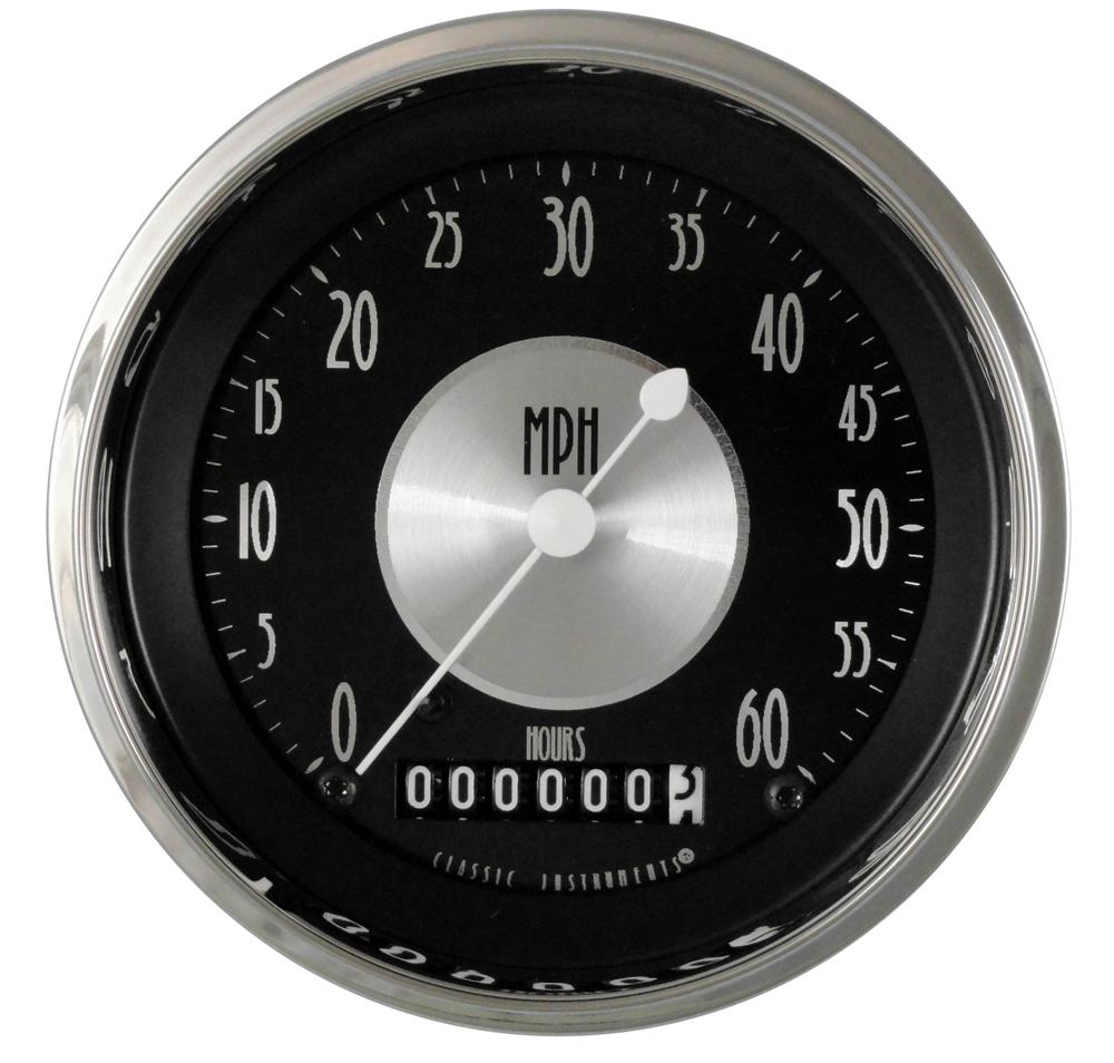 LSAT - Classic Instruments All American Tradition Speedometer 60 MPH