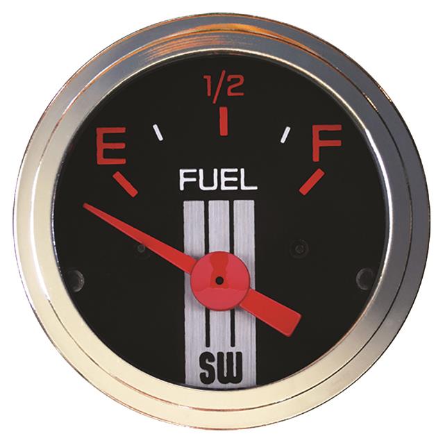 838418-Stewart Warner Fuel Level Gauge Muscle Series
