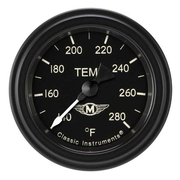 MA126BLF-02 - Classic Instruments Moal Bomber water temperature gauge