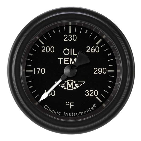 MA128BLF - Classic Instruments Moal Bomber Oil Temperature gauge